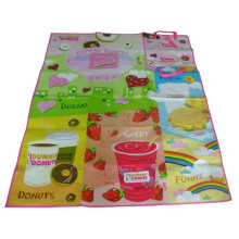 Promotional Printed PP Woven Foldable Beach Mat